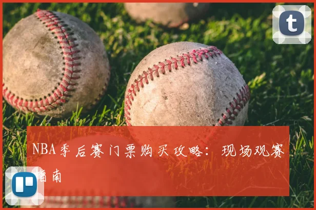 NBA季后赛门票购买攻略：现场观赛指南